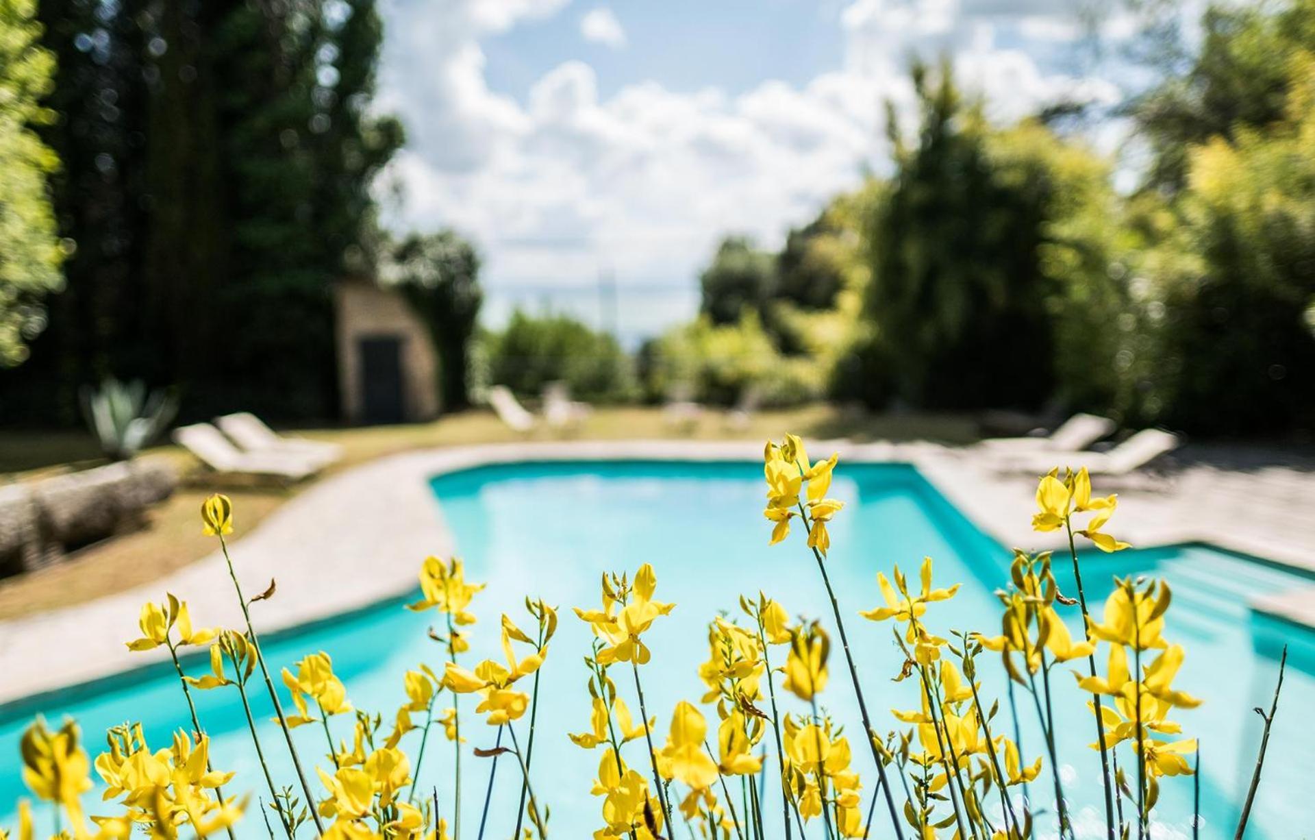 Castello Il Borgia In Passignano Sul Trasimeno - Italy Villa Luaran gambar